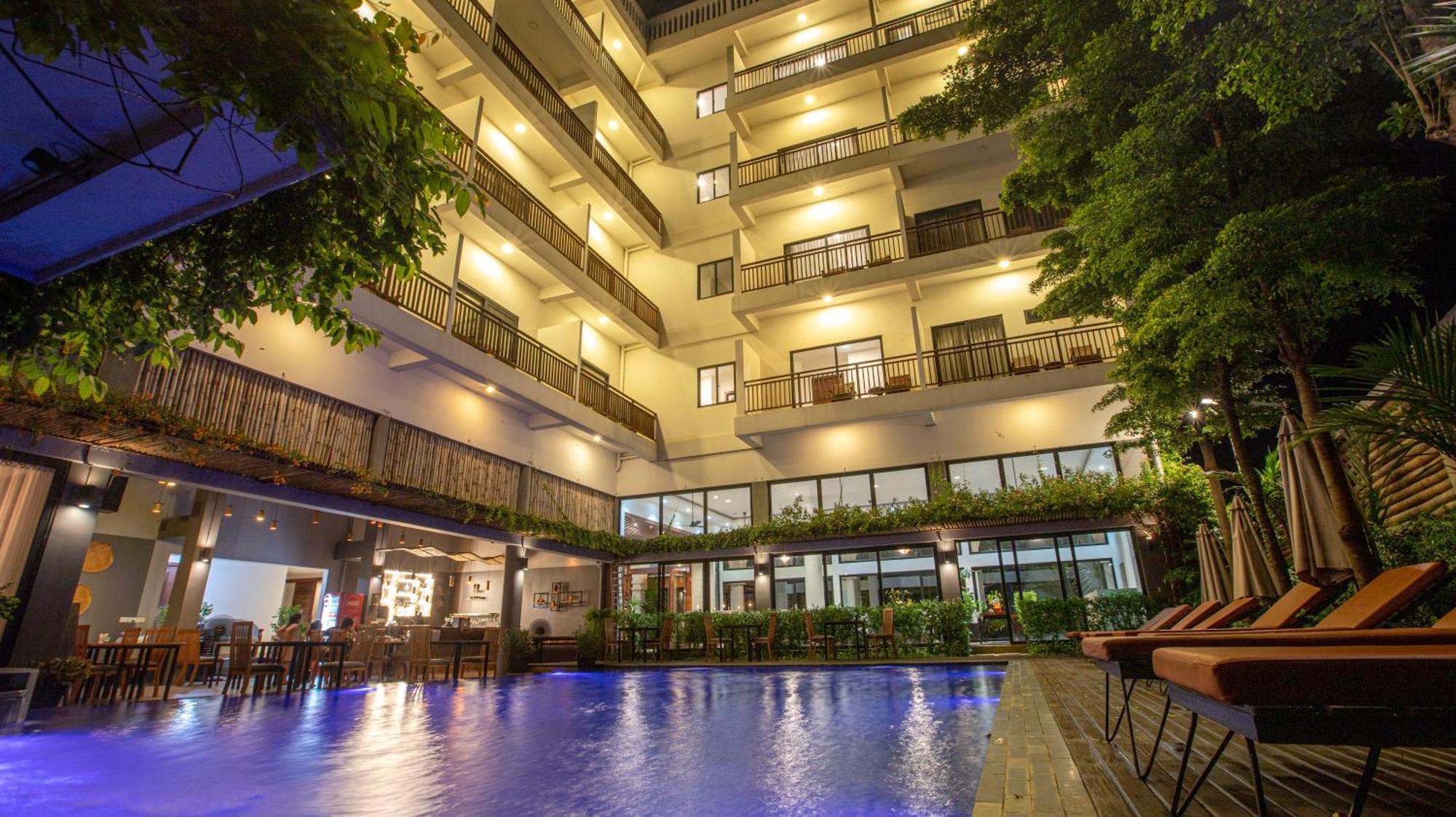 Daco Hotel Siem Reap Exterior foto